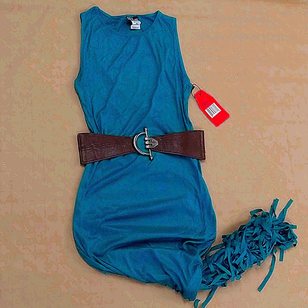 Aquamarine Sleeveless Dress